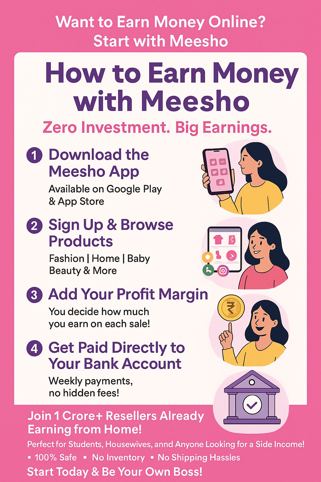 how to earn money from messhio