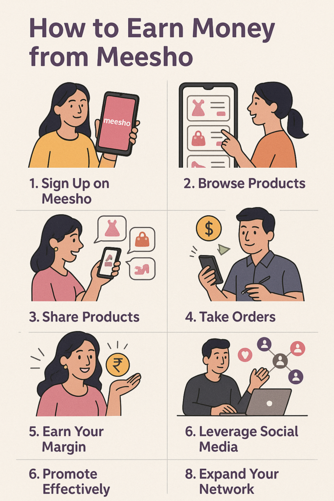 messhow seller acount
